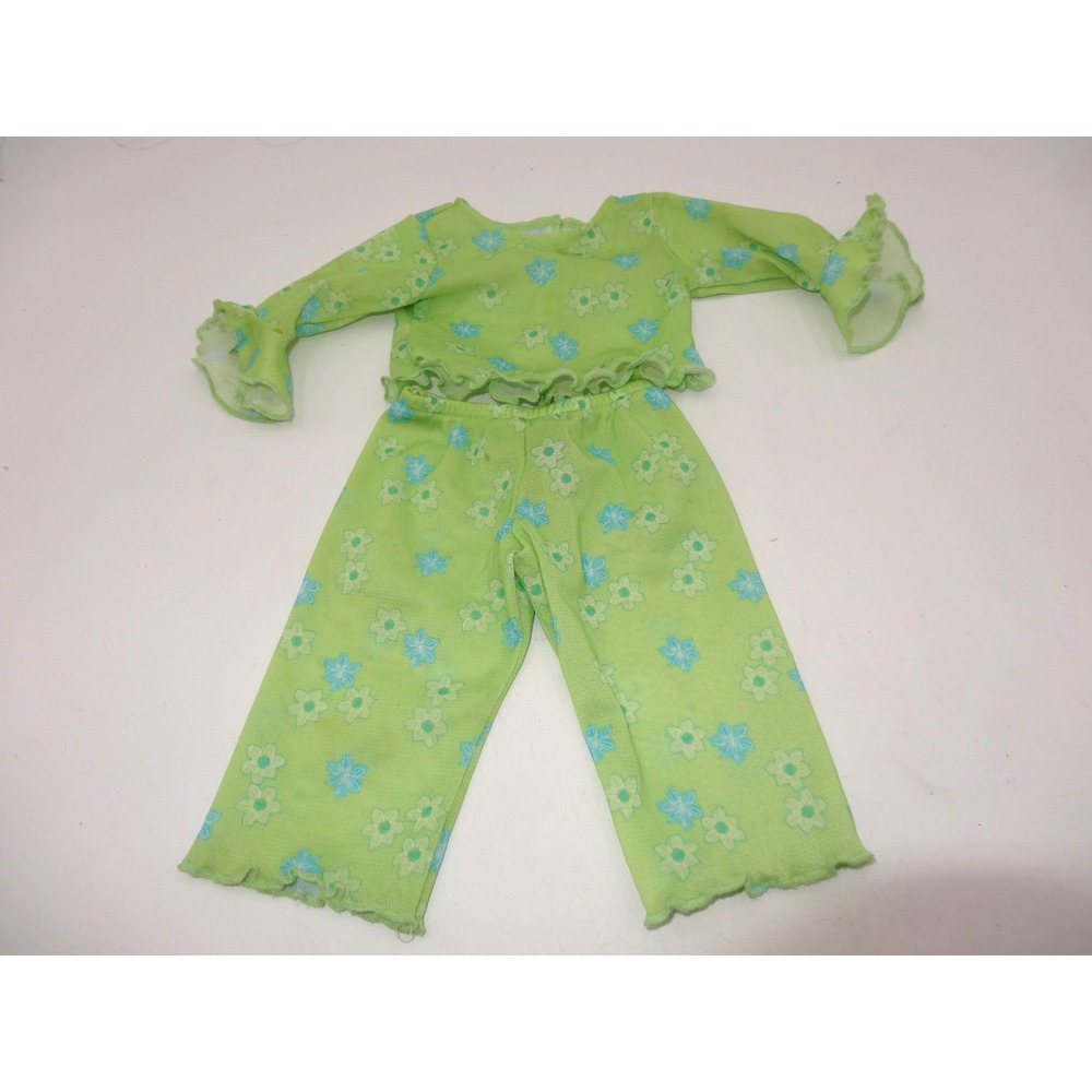 American Girl of Today Doll Bell Sleeve Flower PJs for 18" Dolls Top and Bottom